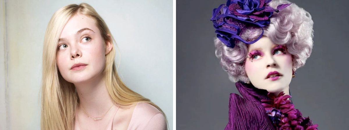 Elle Fanning e Effie Trinket